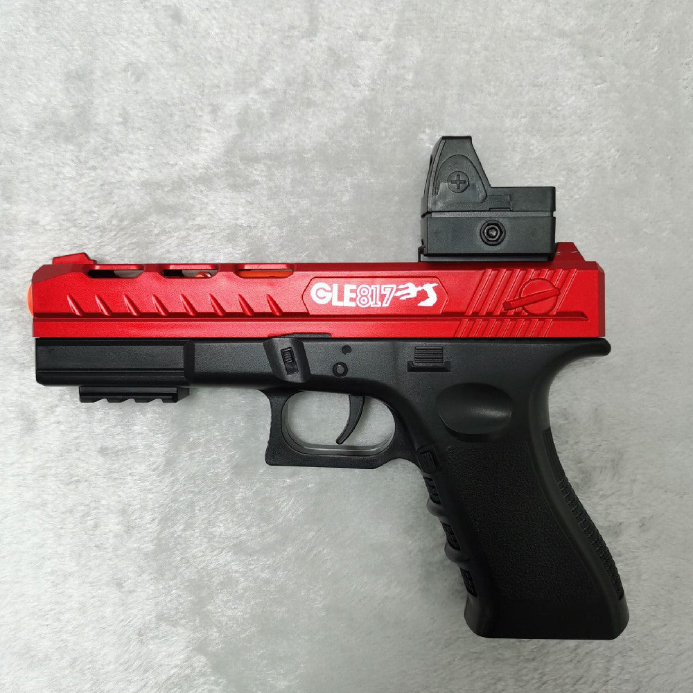 Soft Bullet GunToy Electric Continuous Hair Splatter