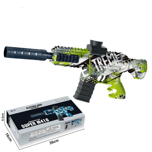 Electric Continuous Hair Soft Bullet Gun Toy