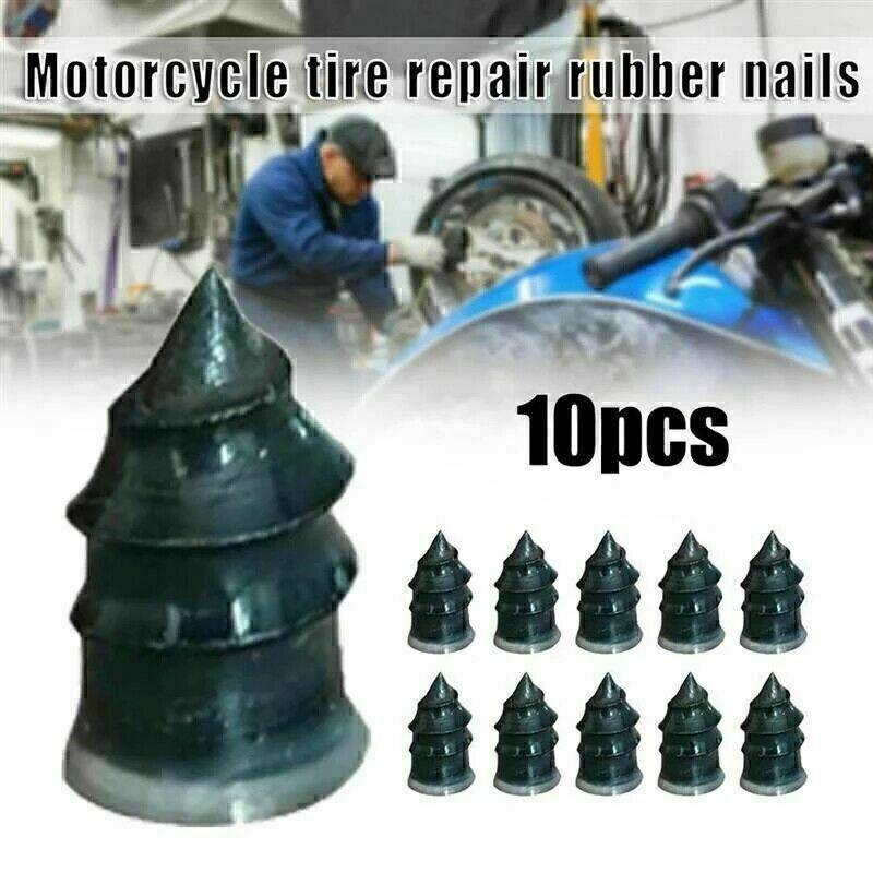 Tire Repair Screw In Rubber Plug Nail Car Tyre Puncture Repair Tool Kit Off-Road  UK-Small- 11.7 X 5.3mm